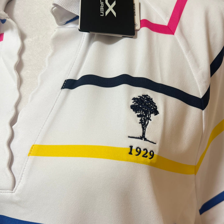 RLX Knit Polo (w/logo) - Colored Stripe - Skorzie