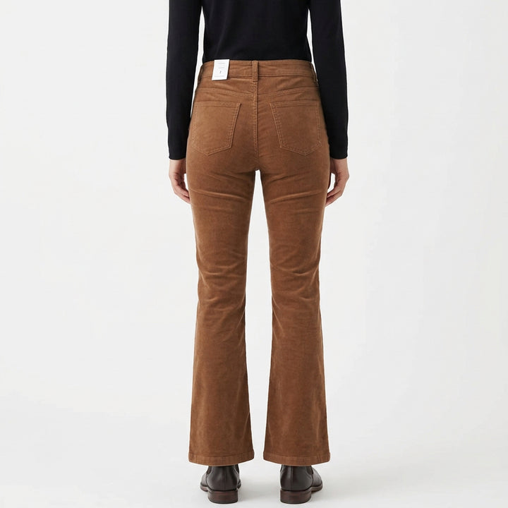 J. McLaughlin Women's Jeans Lenni Velvet (29") Camel - Skorzie