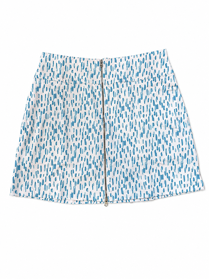 Amy Sport Aurora Zip Front Skort (16') - Coachella