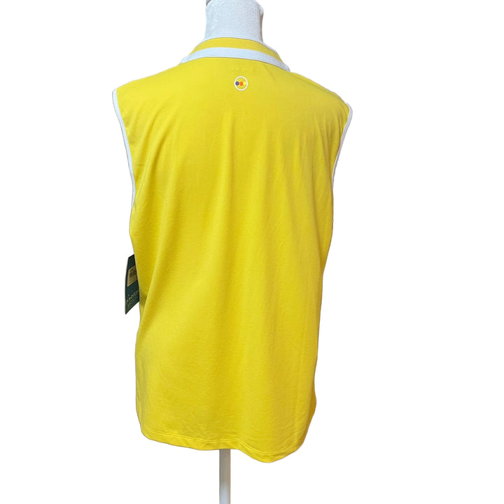Swing Control 1/4 Zip Tank (w/logo) - Zest - FINAL SALE ITEM - Skorzie