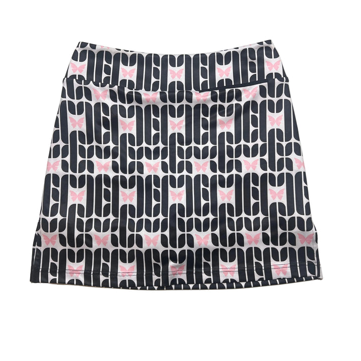 Golftini Sisterhood Skort (17.5") - Black/Pink - Small