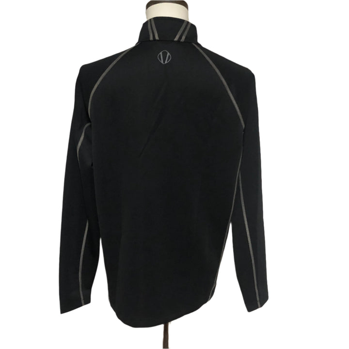 Sunice Allendale Water Repellent Pullover (w/ logo) - Black - Skorzie