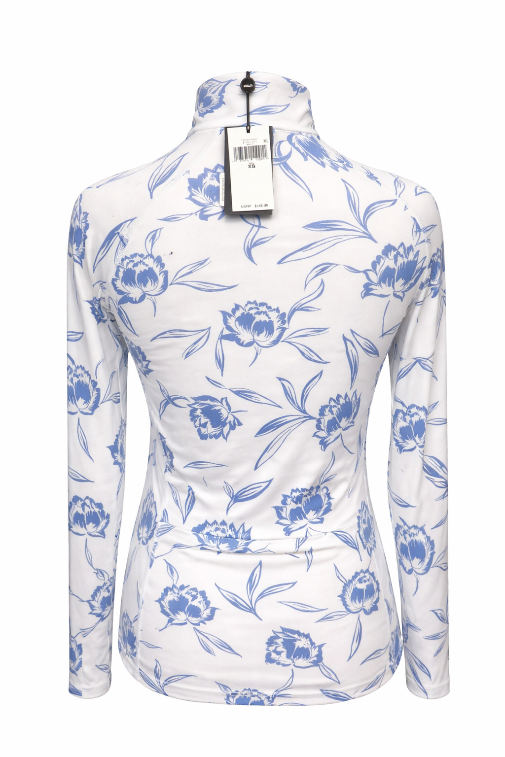 RLX Ralph Lauren Blue Floral Performance Quarter Zip - XS - Skorzie
