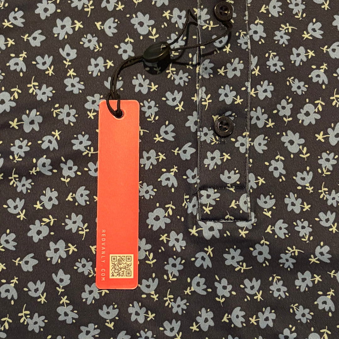 Redvanly Men's Golf Polo Liberton Midnight Navy Size M