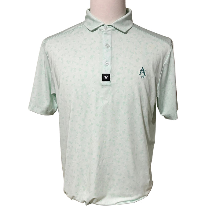 Bad Birdie Core Performance Polo (w/logo) - Jade (FINAL SALE ITEM)