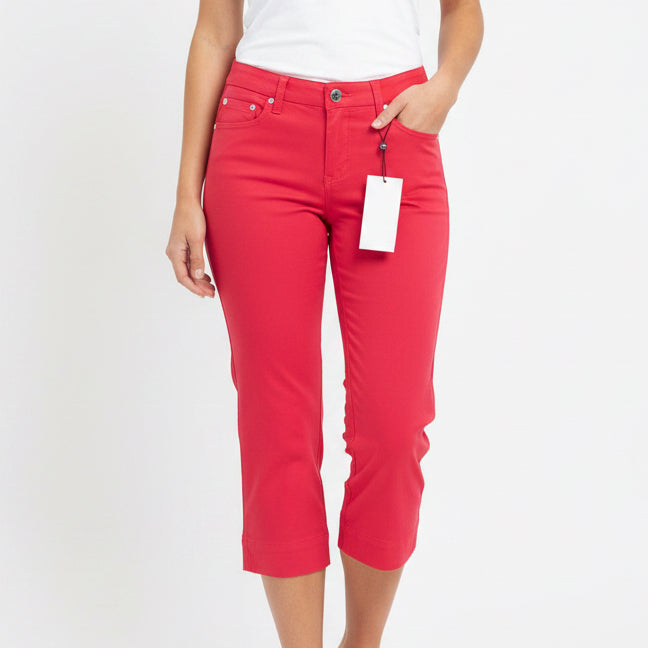 Daily Sports Women's Golf Capris Lyric 19" Berry