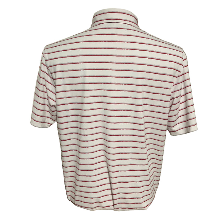 Haus of Grey Road Trip Polo (w/ logo) - Salt/Liberty Red - Medium (FINAL SALE ITEM) - Skorzie