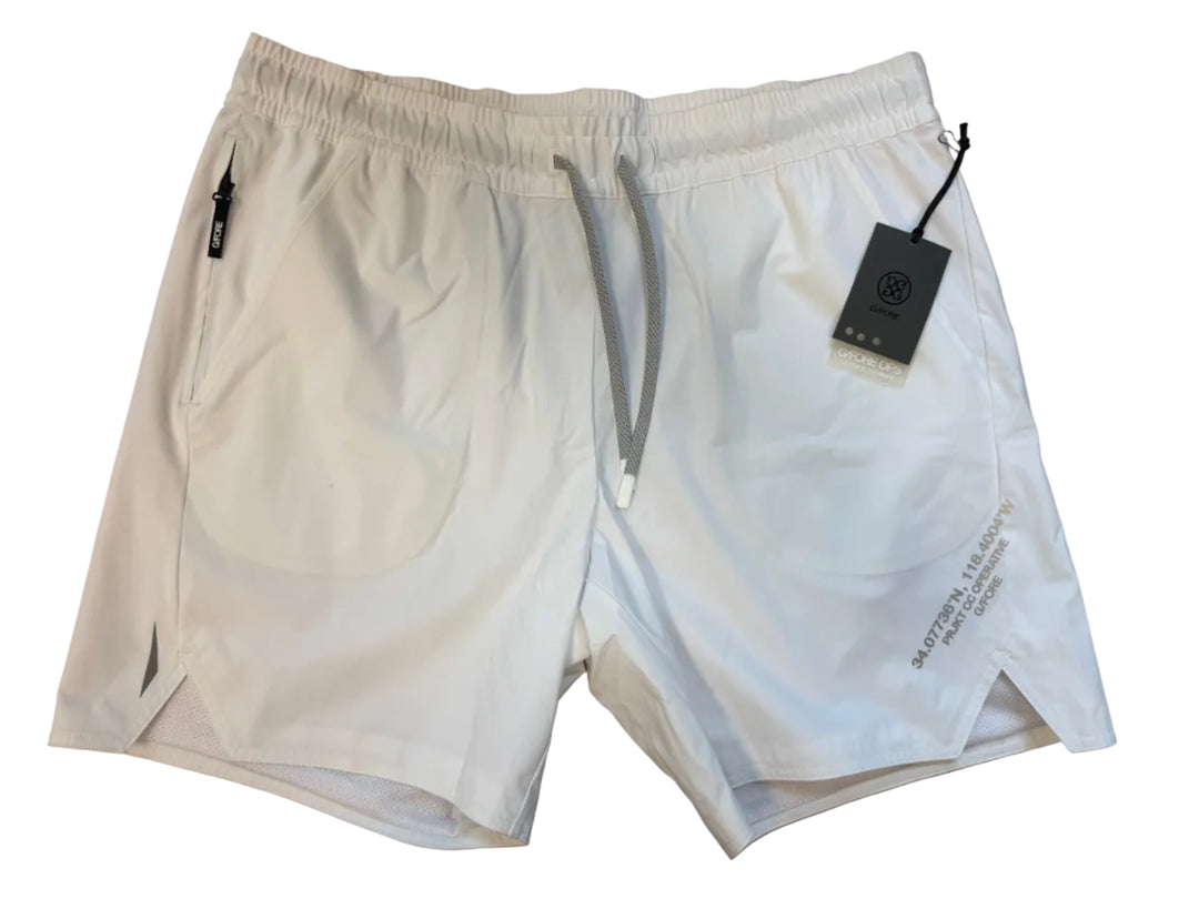 G/FORE Ops White Athletic Shorts - XL - Skorzie