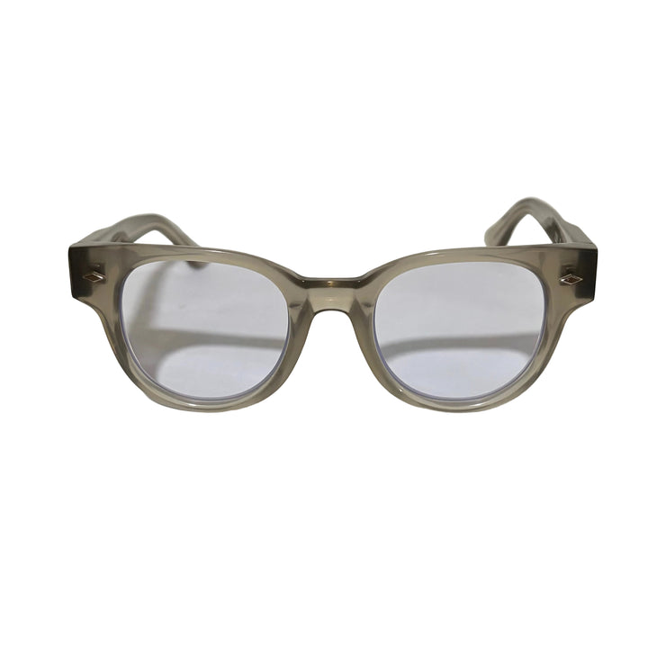 Caddis Dohbro Reading Glasses - Polished Gainsboro Grey - 1.00 - Skorzie