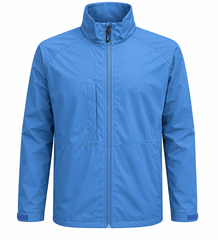Sunice Jason Zephal Elite Waterproof Performance Rain Jacket - Twilight Blue - Large
