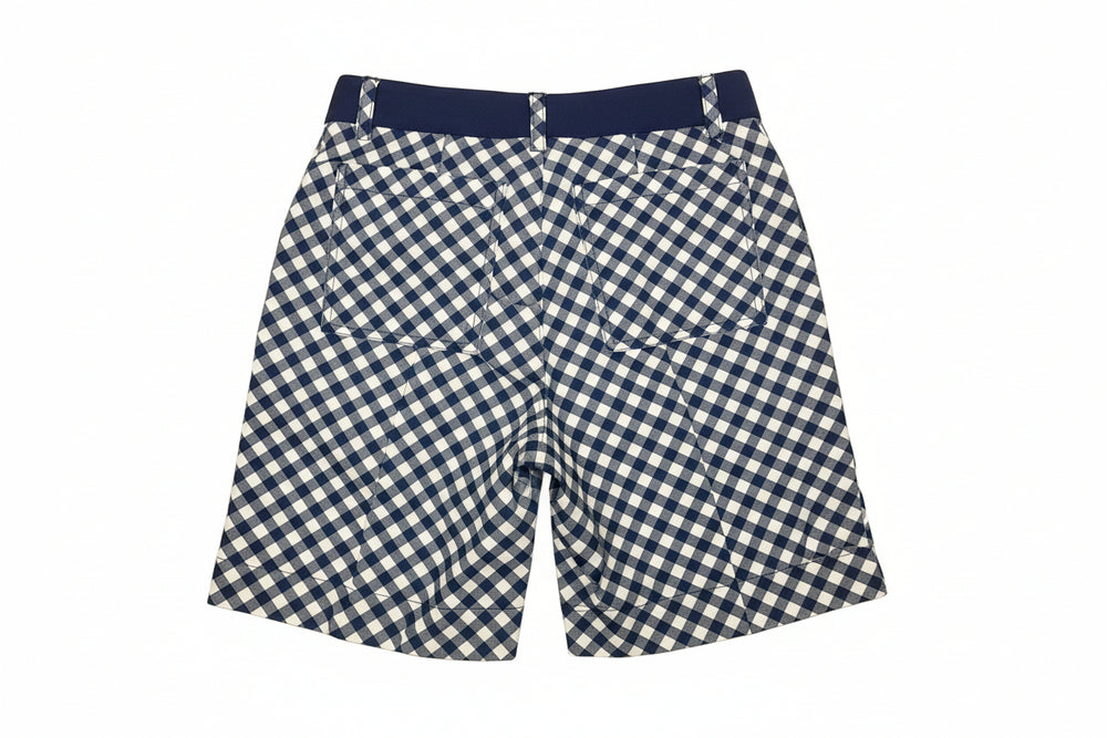 Belyn Key Sport Short - McCartney Plaid - Navy - Skorzie