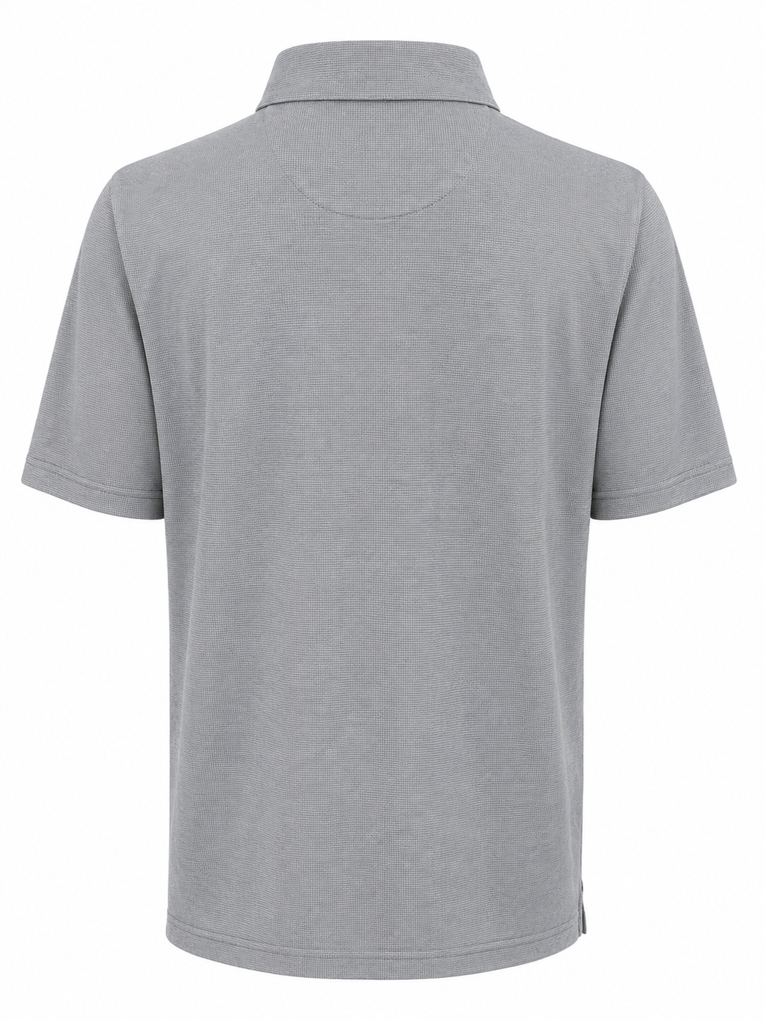 Bobby Jones Performance Grid Jacquard Jersey Polo - Stormy Sea - Large