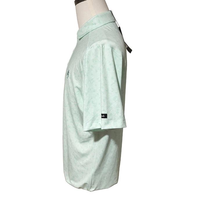 Bad Birdie Core Performance Polo (w/logo) - Jade (FINAL SALE ITEM)