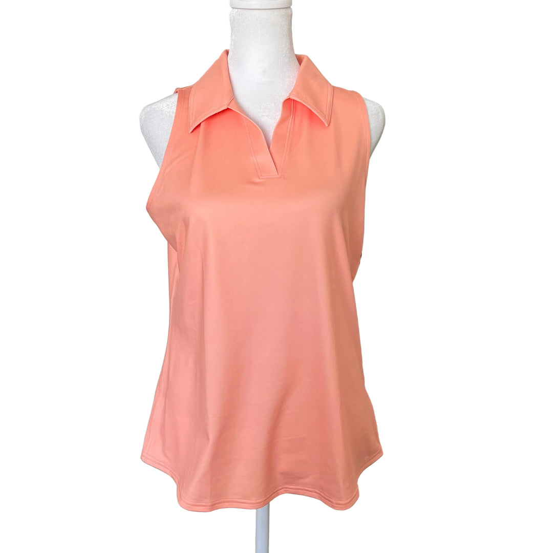 Jofit Johnny Collar Cutaway Polo - Orange Creamsicle - Small - Skorzie