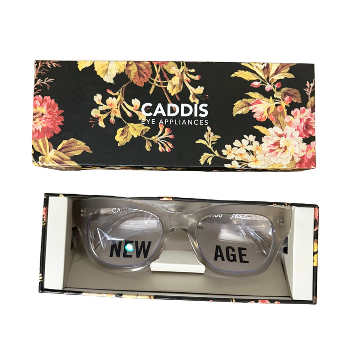 Caddis Miklos Reading Glasses - Polished Gainsboro Grey - 1.00 - Skorzie