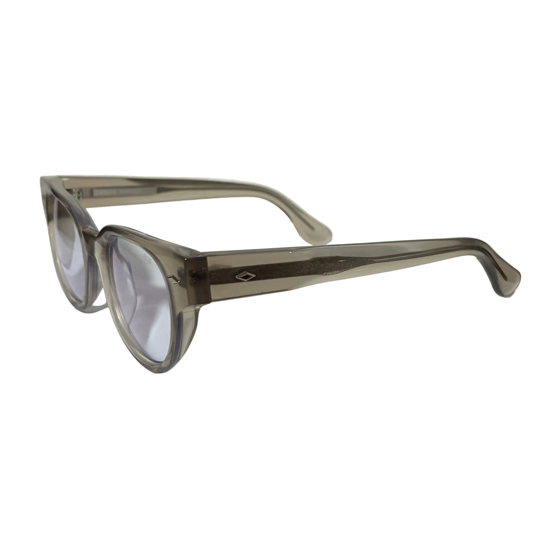 Caddis Dohbro Reading Glasses - Polished Gainsboro Grey - 1.00 - Skorzie
