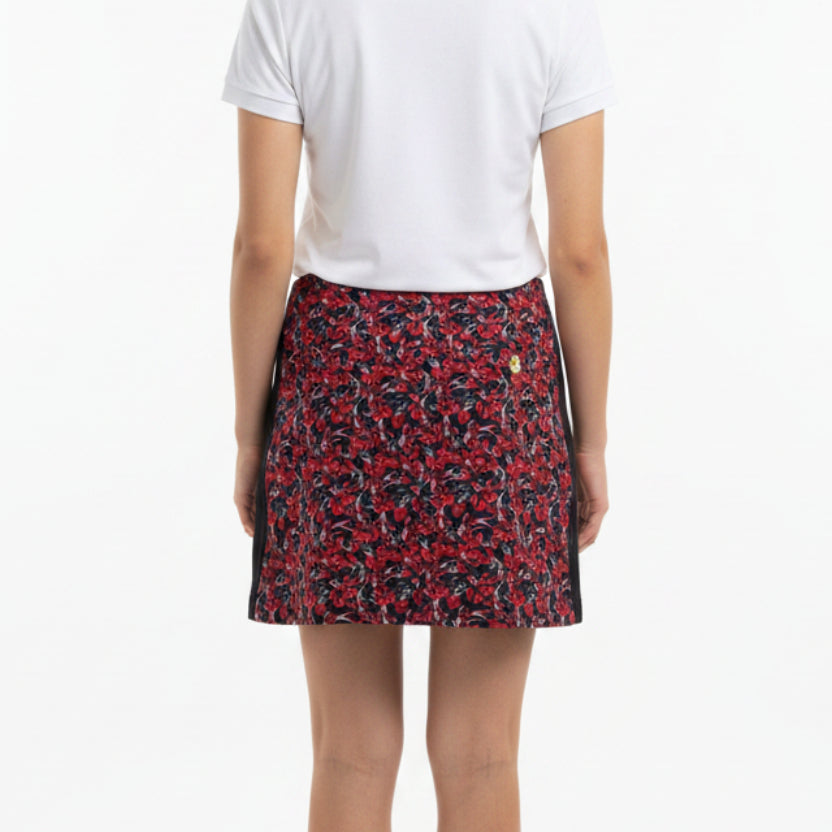 Lohla Sport Women's Golf Skort 16" Red Floral Size 10