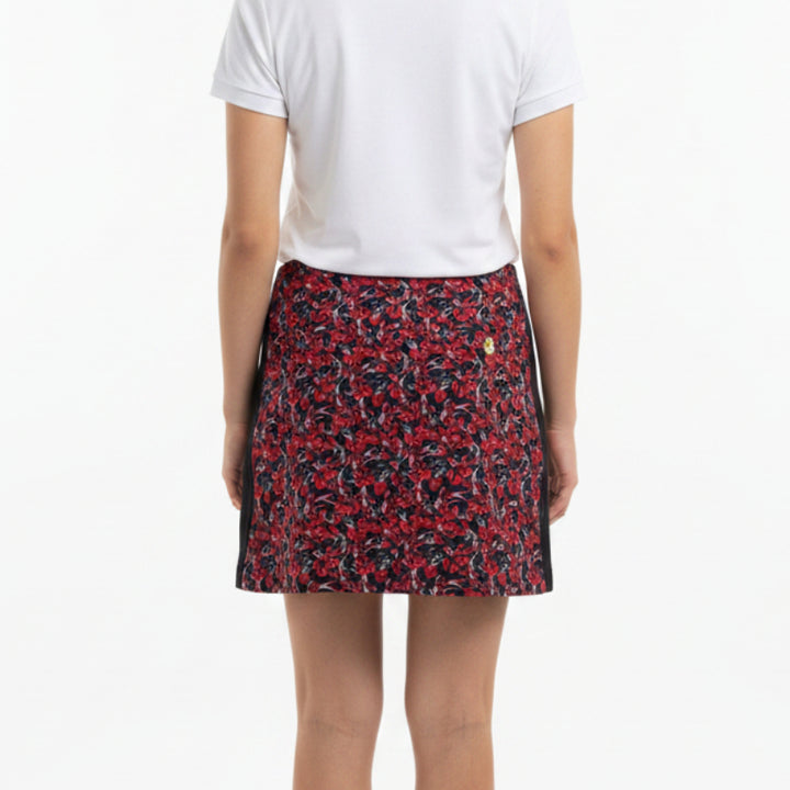 Lohla Sport Women's Golf Skort 16" Red Floral Size 10