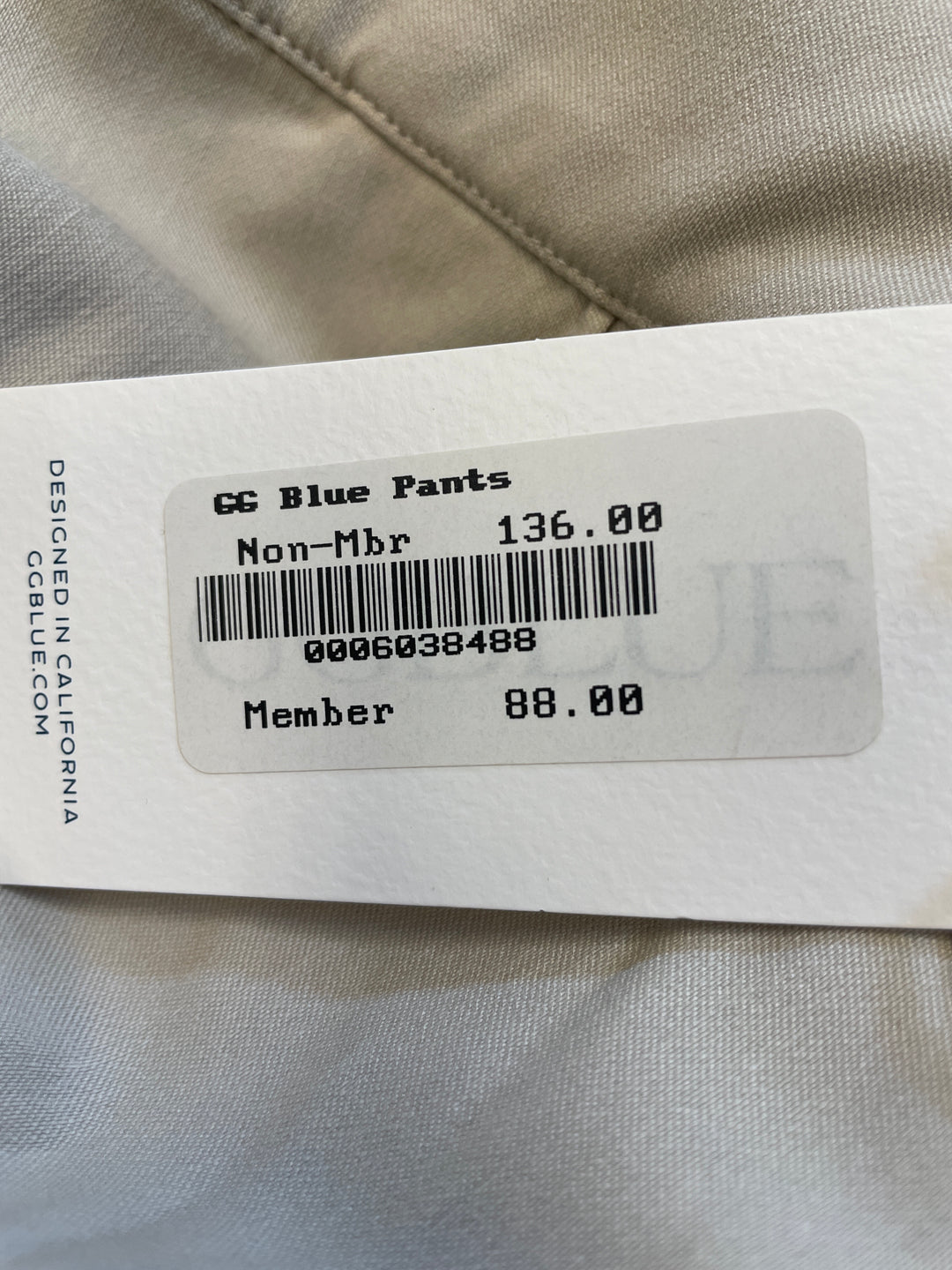 GGBlue Womens Flared Jackie Pant - Stone