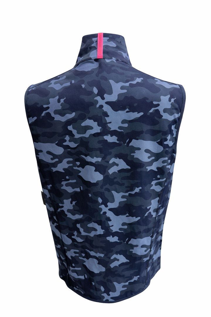 G/FORE Men's Double Knit Camo Vest - Twilight - Medium - Skorzie