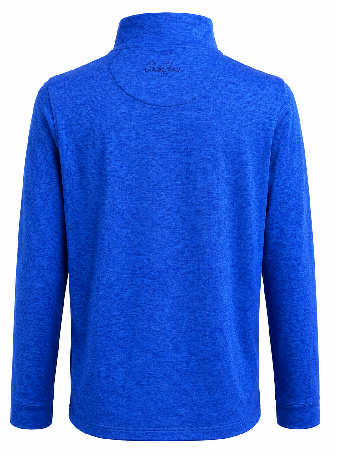 Bobby Jones Garner Long Sleeve Mock Neck Top - Blue Stone - Medium