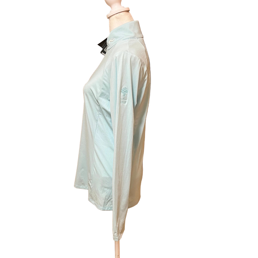 KJUS Collagen Midlayer Half-Zip (w/logo) - Icy Blue - Skorzie