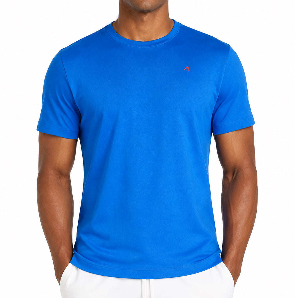 Redvanly Men's Golf Tee Minna Crew Marine Size M