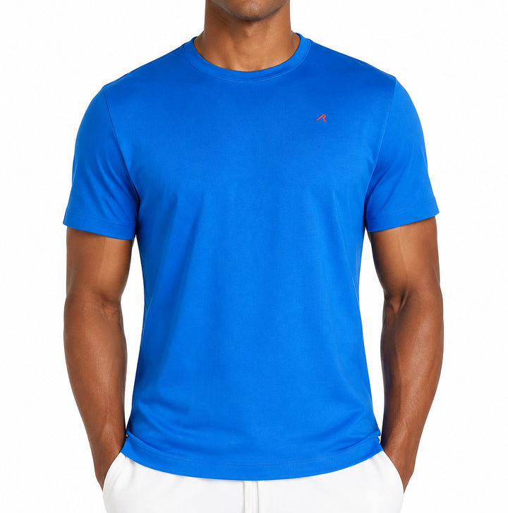 Redvanly Men's Golf Tee Minna Crew Marine Size M
