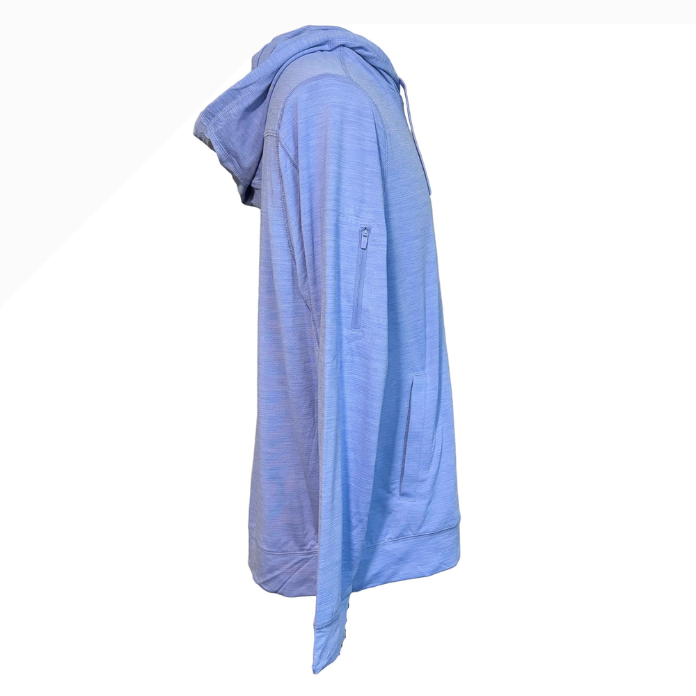 Greg Norman Men's Momentum Golf Hoodie - Lilac Sky - Large - Skorzie