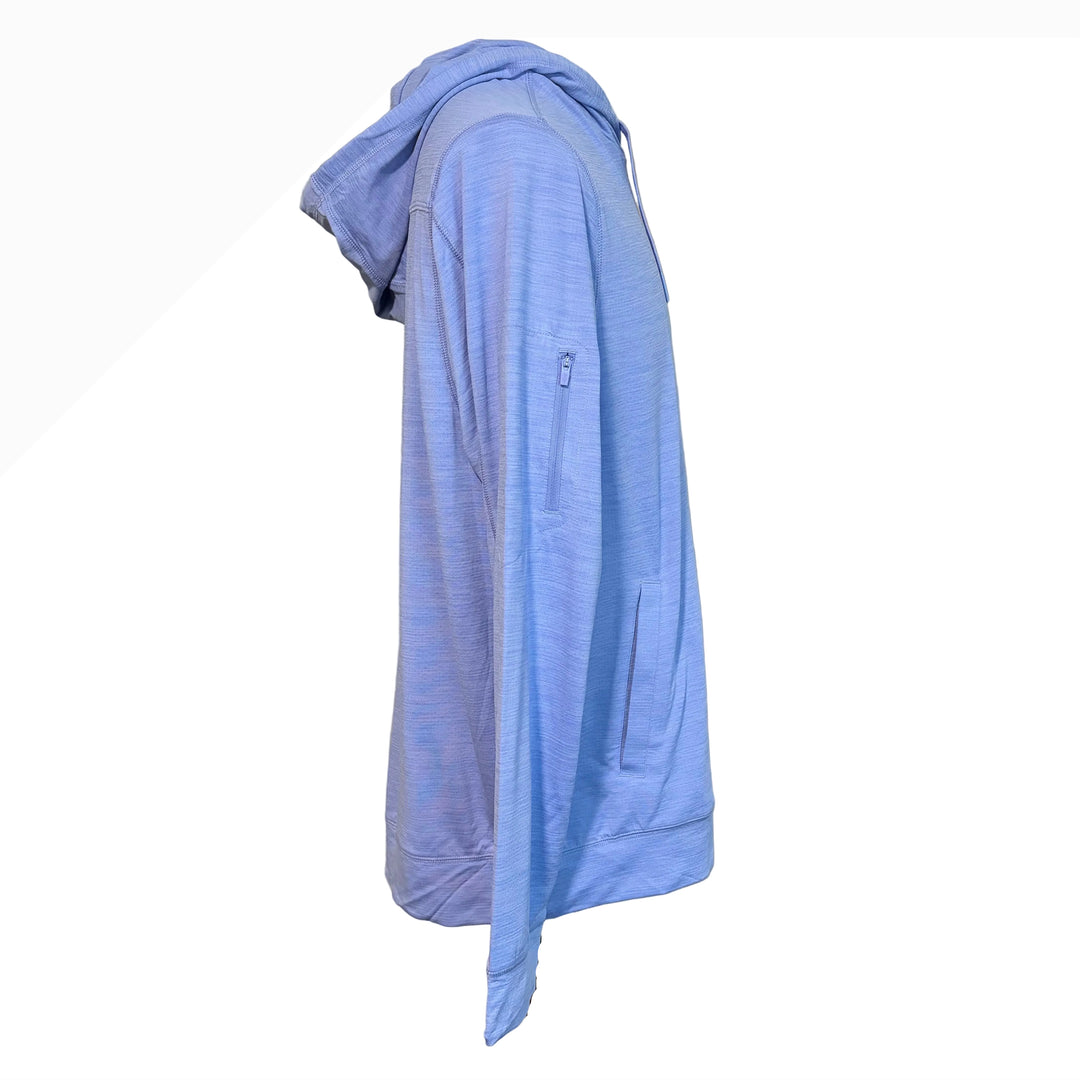Greg Norman Men's Momentum Golf Hoodie - Lilac Sky - Large - Skorzie