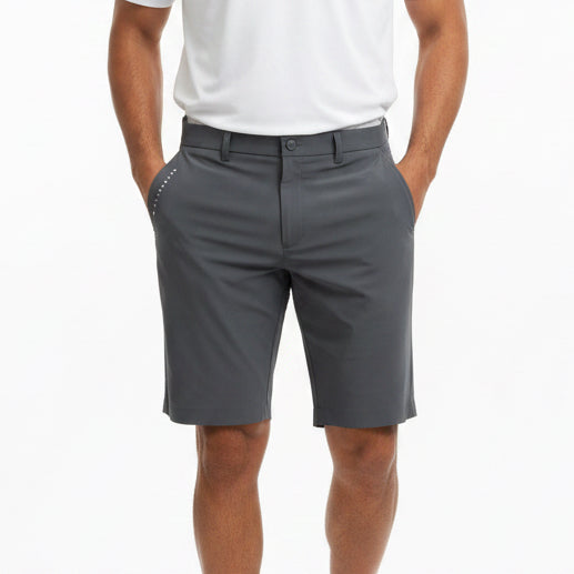 J.Lindeberg Men's Golf Shorts Ezra 10" Asphalt Size 38