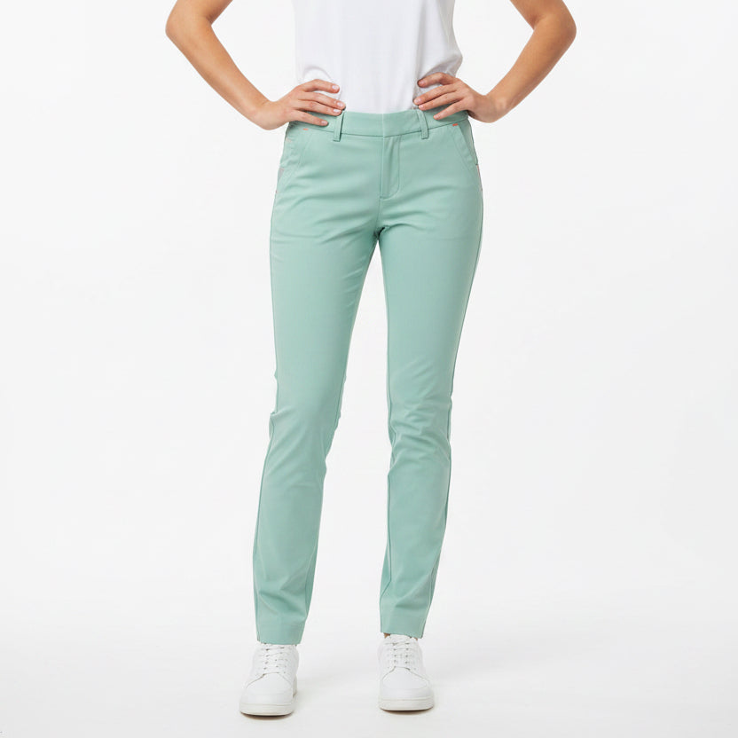 KJUS Women's Golf Pants Ice Light 7/8 Treggings 27" Mint Size XL