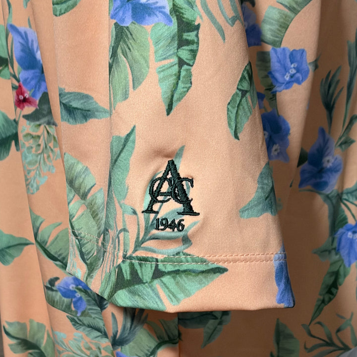 Bad Birdie Core Performance Polo (w/logo) - Flora Fiesta (FINAL SALE ITEM)