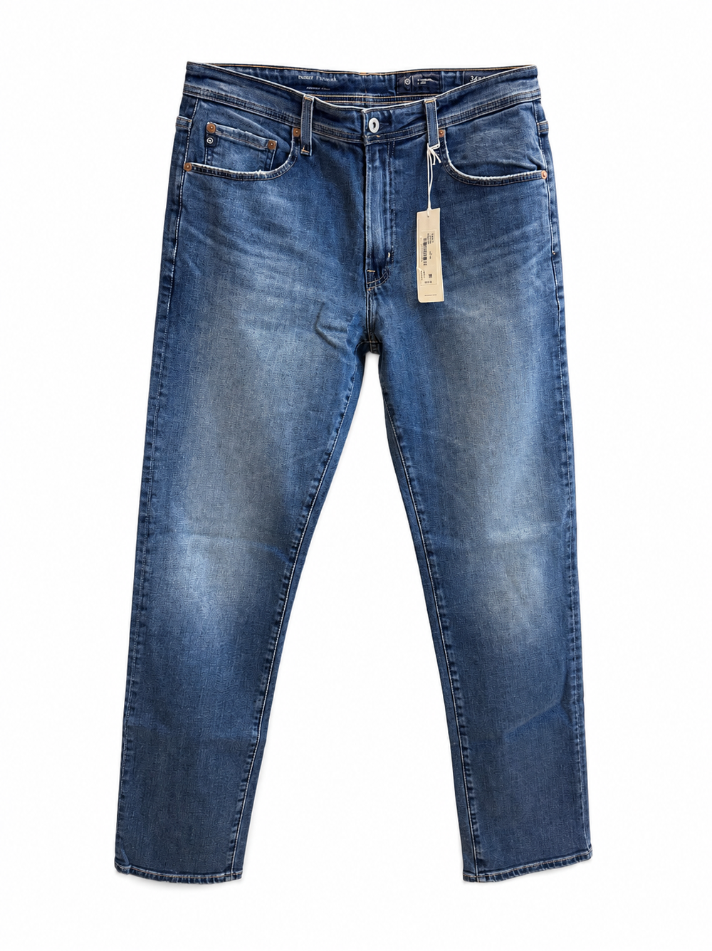 AG Men's Everett Slim Straight Jeans - Plateau Wash - Skorzie