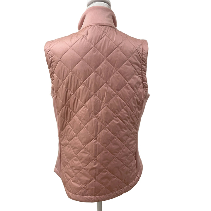Kastel Denmark Quilted Full Zip Vest - Light Pink - Skorzie
