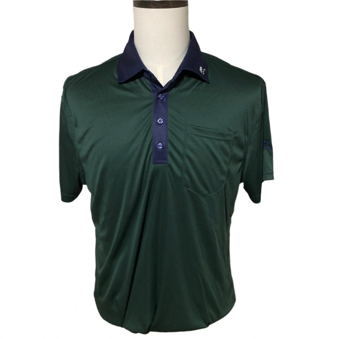 Palm Rat Palmetto Polo (w/ logo) - Racing Green - Skorzie