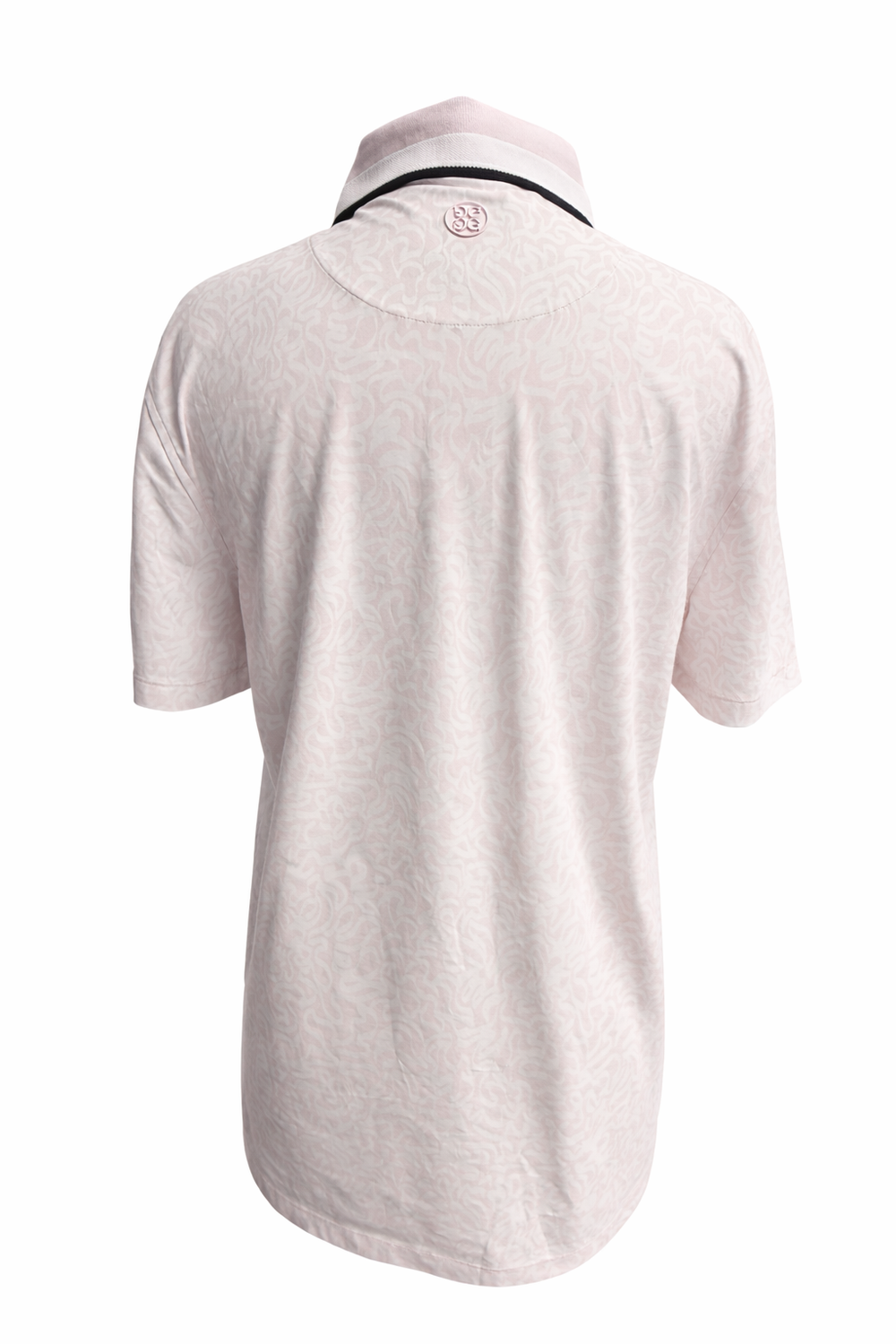 G/FORE Pink Blush Pattern Polo - Medium - Skorzie