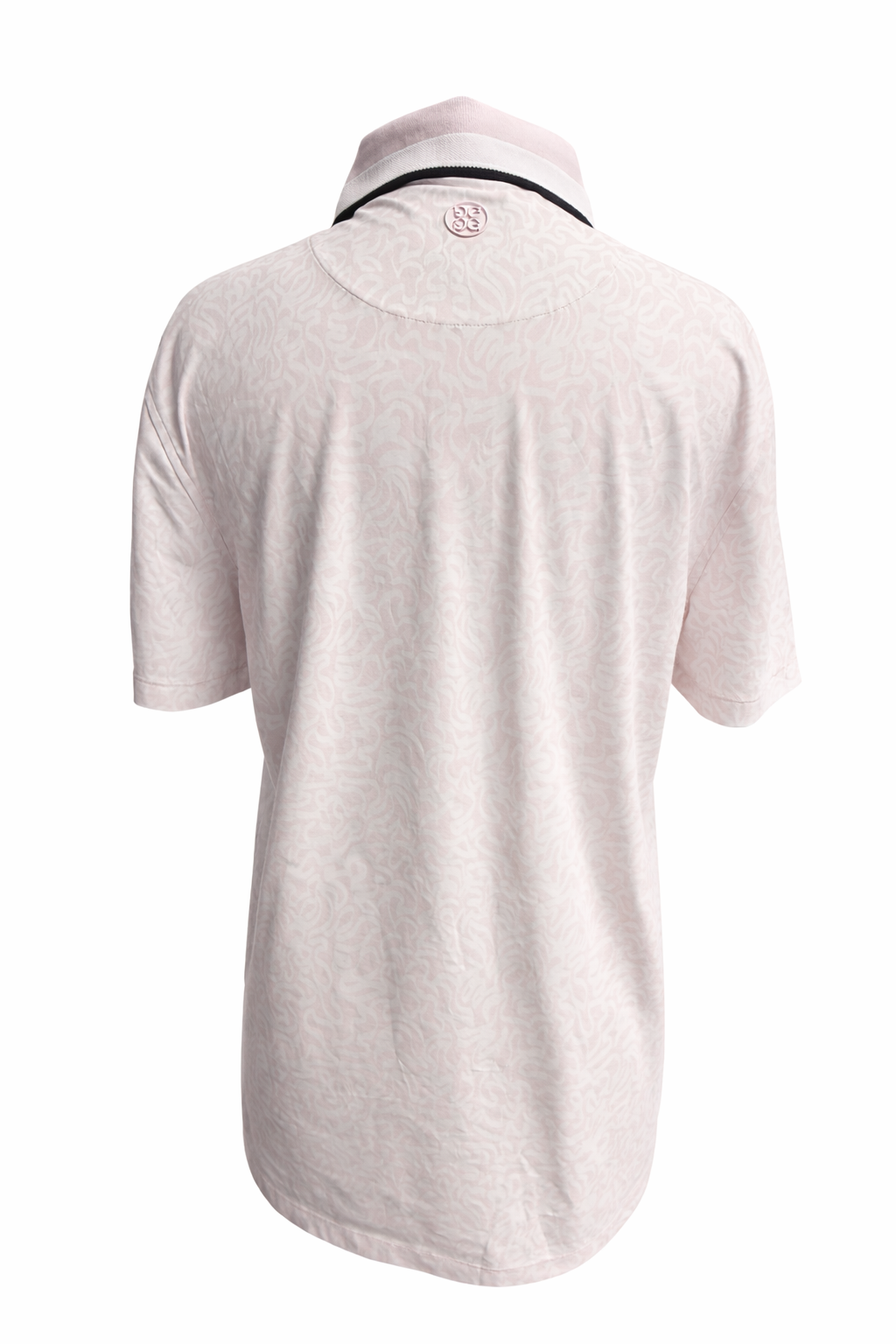 G/FORE Pink Blush Pattern Polo - Medium - Skorzie