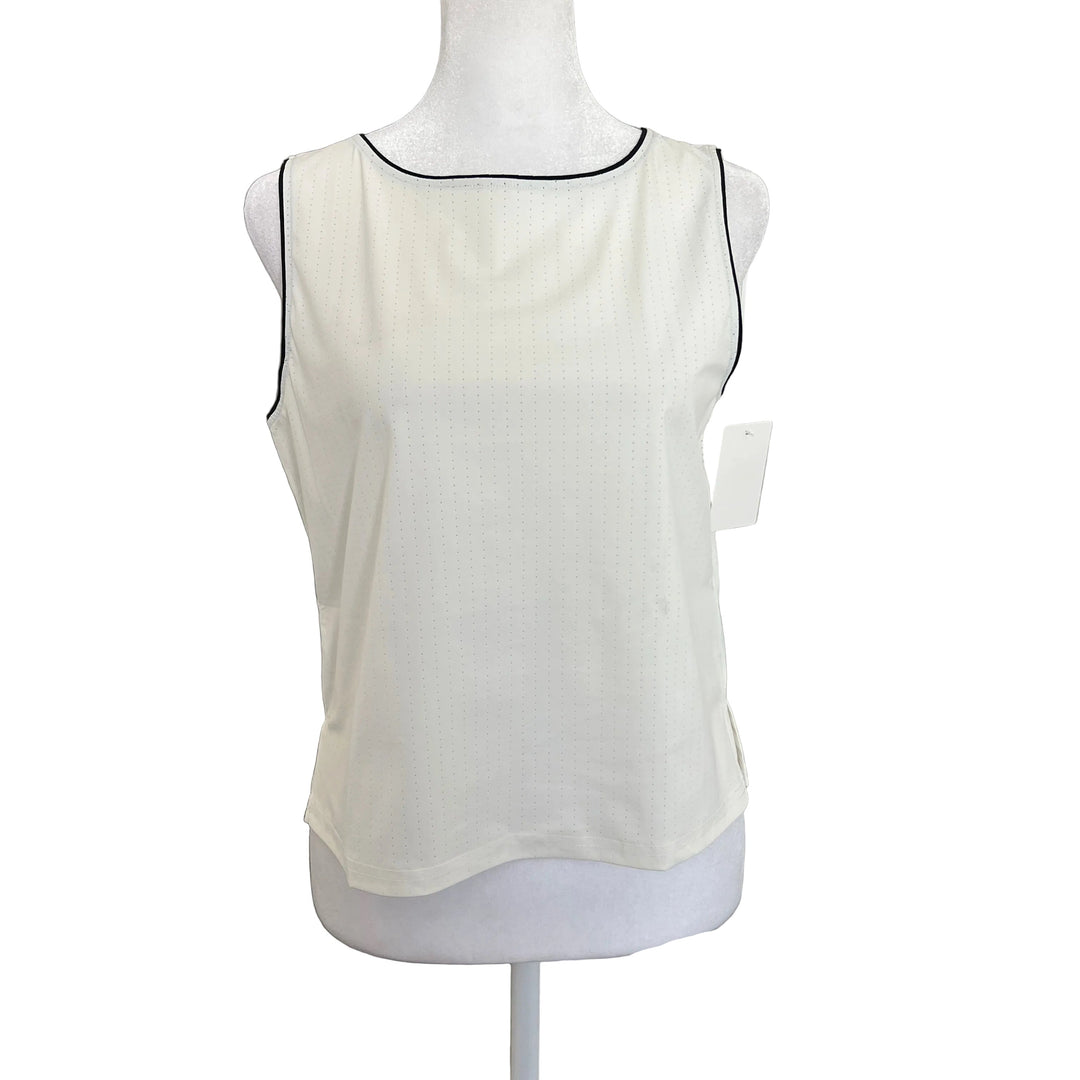March First Everyday Tank - White/Black - Small - Skorzie