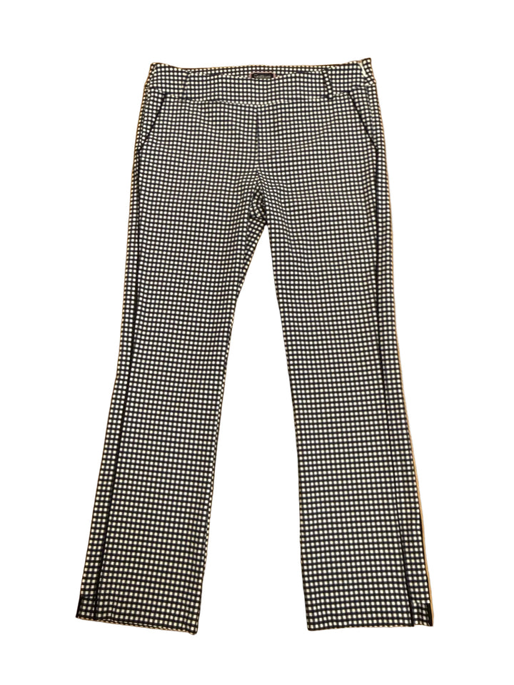 Golftini Diamonds in the Rough Stretch Ankle Pant (27") - Black/White - Skorzie
