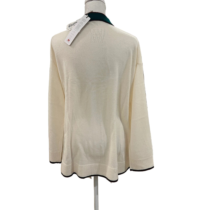 We Norwegians Club Cardigan - Off White - Small - Skorzie