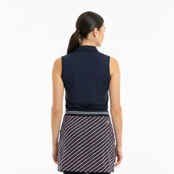 Par 69 Women's Skort Bucci (18") Dark Navy Par Print