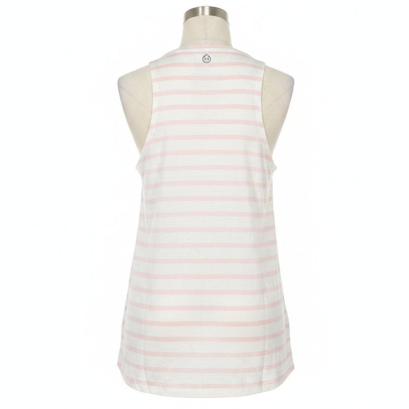 Tasc Performance Nola Tank - White/Seashell - Medium - FINAL SALE ITEM - Skorzie