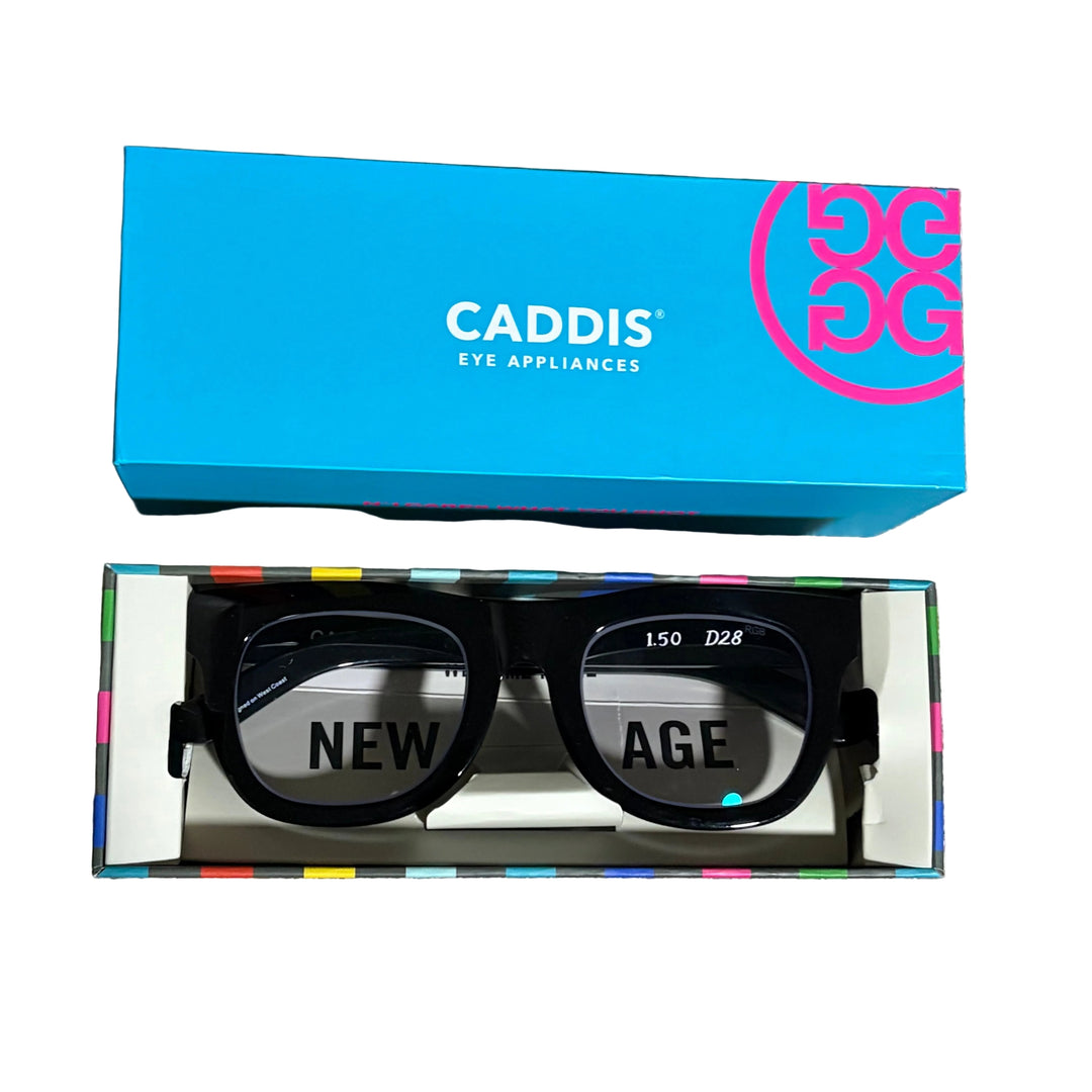 Caddis X G/FORE No1 Cares Readers - Onyx - Skorzie