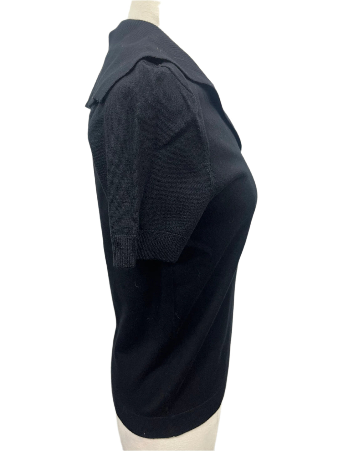 Golftini Short Sleeve Sweater - Black - Small - Skorzie