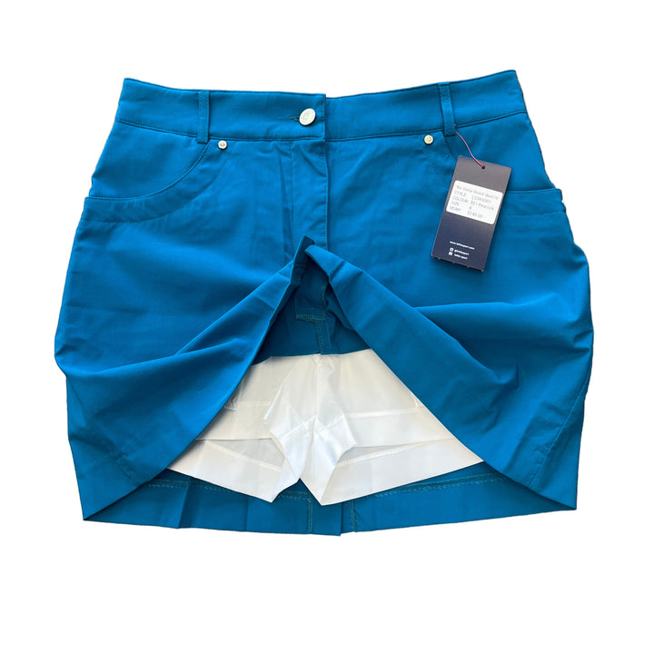 Lohla Sport Stellar Stretch Skort (16") - Peacock - Skorzie