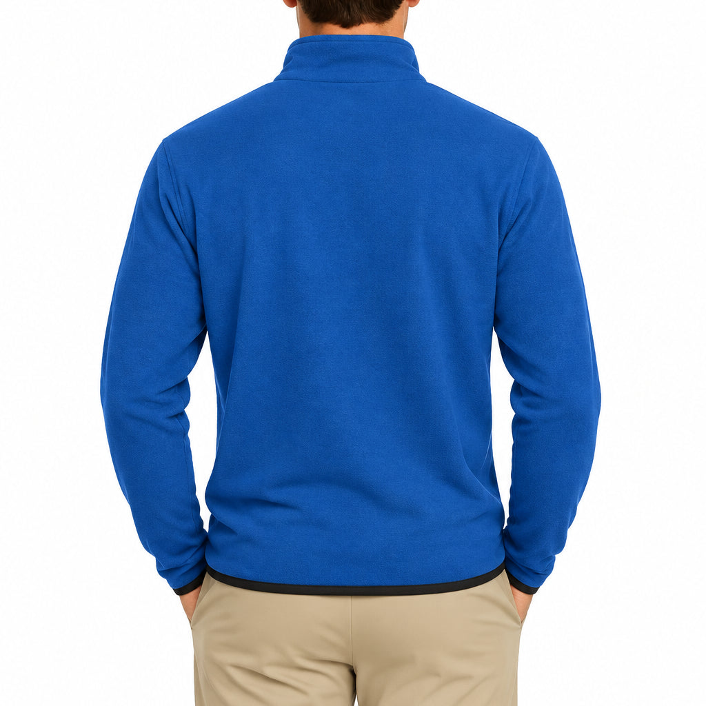 Chervo Men's Quarter Zip Blue Size M