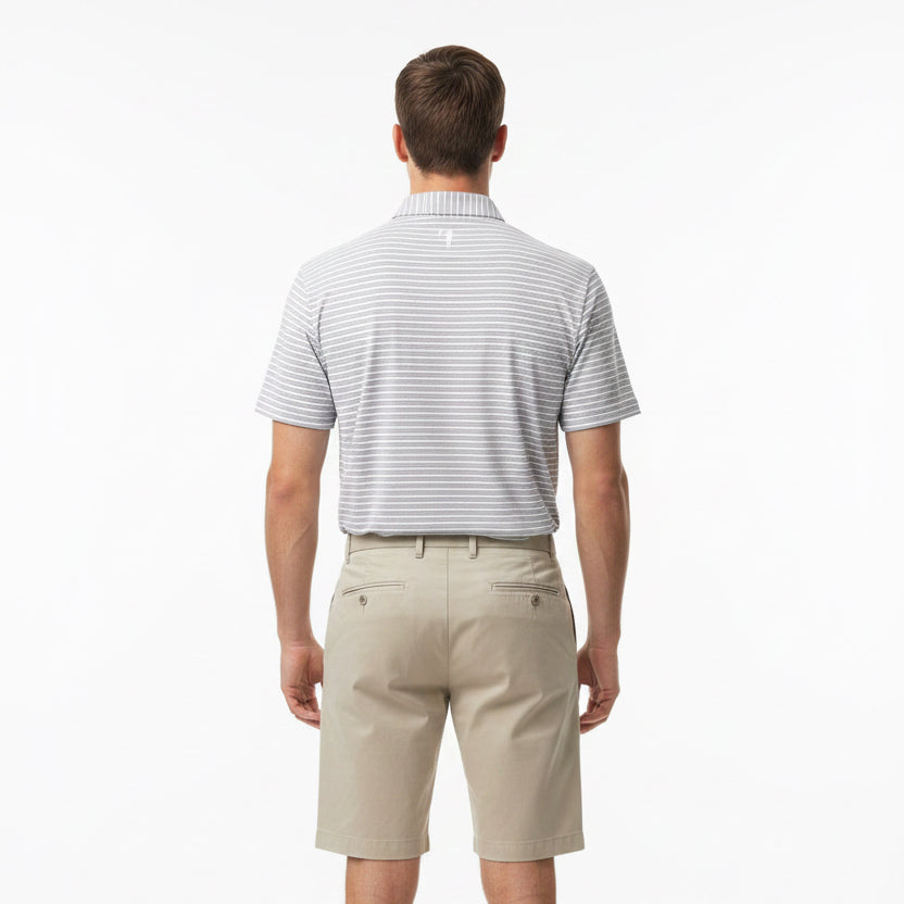 Anderson Ord Men's Golf Polo Brooks (w/logo) Eilish/Bluefin Size S