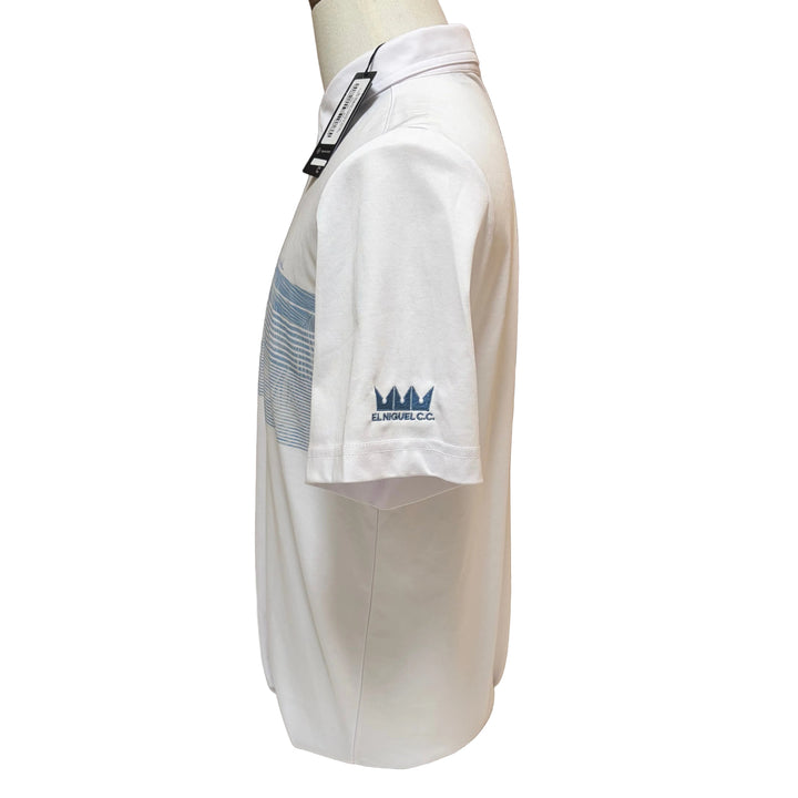 Travis Mathew Bouldering Polo (w/ logo) - White - Skorzie