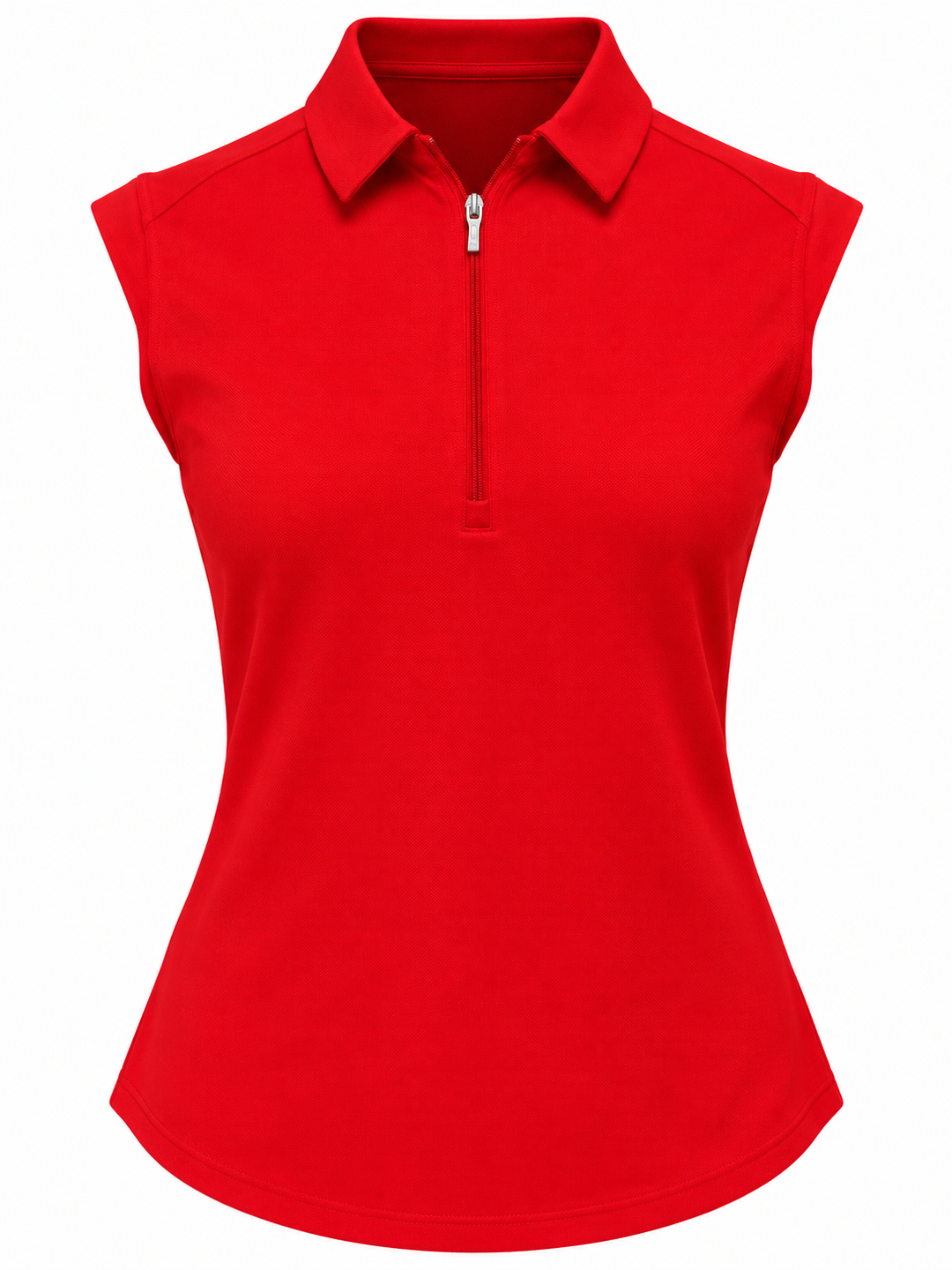 Nivo Sport Sleeveless Nikki Golf Polo - Red
